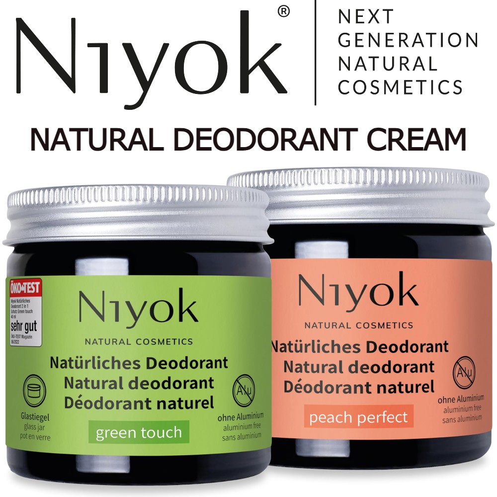 Niyok Cream Deodorants Aluminum Free Deodorant
