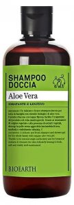 Bioearth Family - 3σε1 Σαμπουάν & Αφρόλουτρο με Αλόη / 3in1 Shampoo & Body Wash Aloe Vera