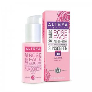 Alteya Organics - Organic Face Sunscreen Cream SPF30