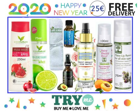 SOLD OUT! Organic Beauty Box 2020 Try Me Kit