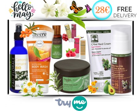SOLD OUT! Organic Beauty Box - Hello May Try Me Kit