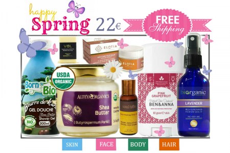 SOLD OUT! Organic Beauty Box - Happy Spring Try Me Kit