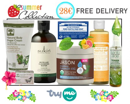 Organic Beauty Box - Summer Collection Try Me Kit