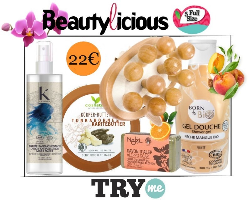 SOLD OUT! 22€! Beautylicious Beauty Box