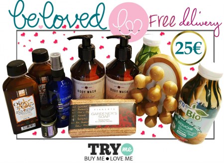 Sold out - Organic Beauty Box -  Be Loved Try Me Kit