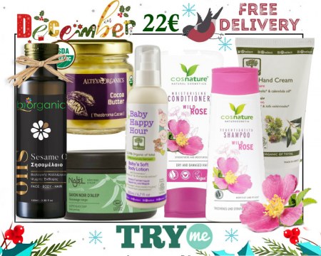 SOLD OUT!  Organic Beauty Box December  Try Me Kit