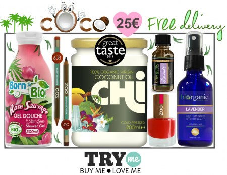 SOLD OUT Organic Beauty Box  COCO Try Me Kit