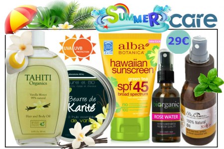 SOLD OUT!!! Organic Beauty Box! Summer Care Try Me Kit