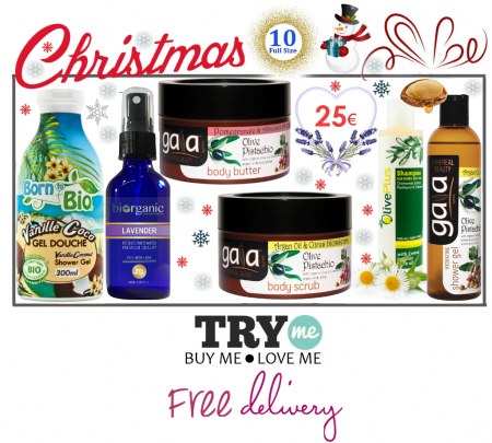 Sold Out - Organic Beauty Box -  Christmas Try Me Kit