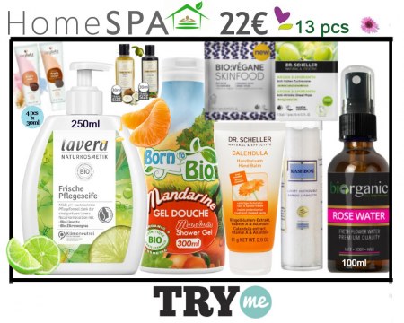 SOLD OUT! Organic Beauty Box! Home Spa Try Me Kit