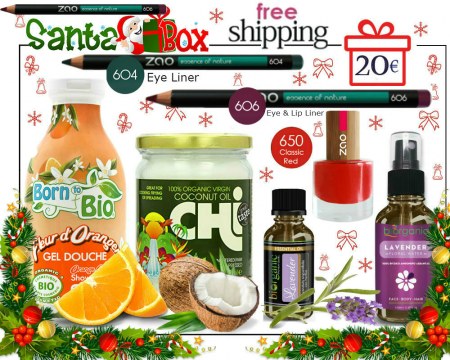 SOLD OUT! Organic Beauty Box  Santa Box Try Me Kit