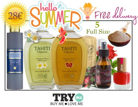 Sold Out Organic Beauty Box  Hello Summer Try Me Kit
