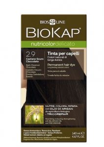 BIOKAP Nutricolor - Delicato HAir Color  No 2.9 Dark Chestnut Chocolate