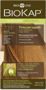 BIOKAP Nutricolor - Delicato HAir Color  No 7.33  Golden blond wheat