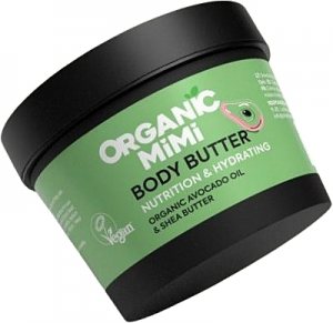 Organic Mimi Body Butter Nutrition & Hydrating Avocado & Shea