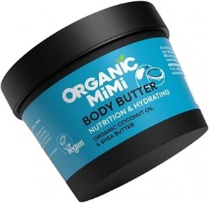Organic Mimi Body Butter Nutrition & Hydrating Coconut & Shea