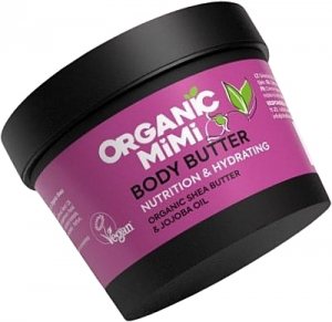Organic Mimi Body Butter Nutrition & Hydrating Shea & Jojoba