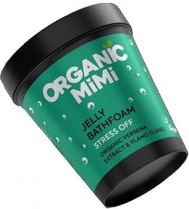 Organic Mimi Jelly Bathfoam Stress Off Verbena & Ylang Ylang