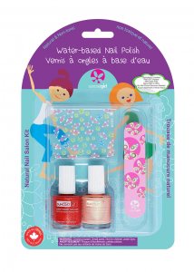SunCoat Girl Natural Nail Care KIDS - Little Valentine - Nail Polish for Kids Set