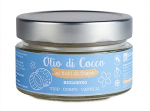 La Saponaria - Organic Coconut Oil with Tiarè Flowers