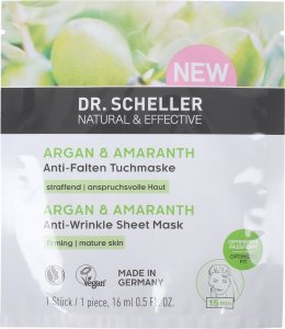 Dr. Scheller - Argan & Amaranth Sheet Mask