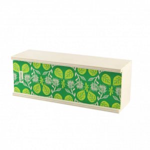 Lamazuna - Green Leaf Empty Wood Gift Box