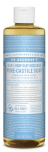 Dr. Bronner's - Unscented Baby-Mild Castile Liquid Soap