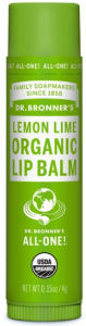 Dr. Bronner's - Organic Lip Balm with Lemon & Lime
