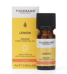 Tisserand Lemon Essential Oil Organic - Αιθέριο Έλαιο Λεμόνι