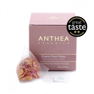 Anthea Organics - Organic Rose Petals Plastic Free Tea Bags