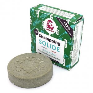 Lamazuna - Solid Shampoo with Spirulina & Green Clay