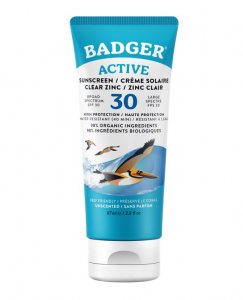 Badger Balm - Clear Zinc Sunscreen SPF 30 Unscented