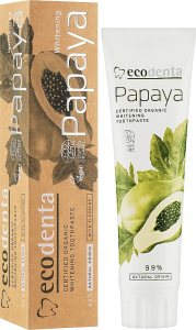Ecodenta - Organic whitening toothpaste with papaya extract