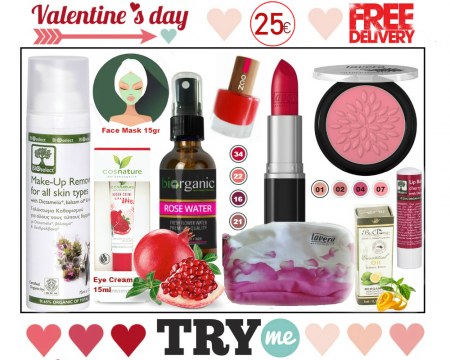 SOLD OUT - Organic Beauty Box  - Valentine's Day Try me Kit